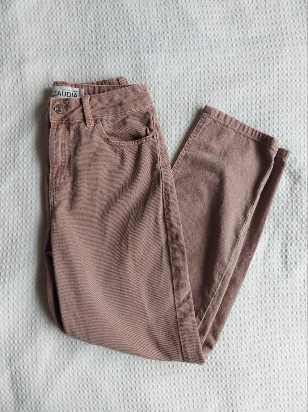 Dynamite Claudia Mom Jeans -Brown